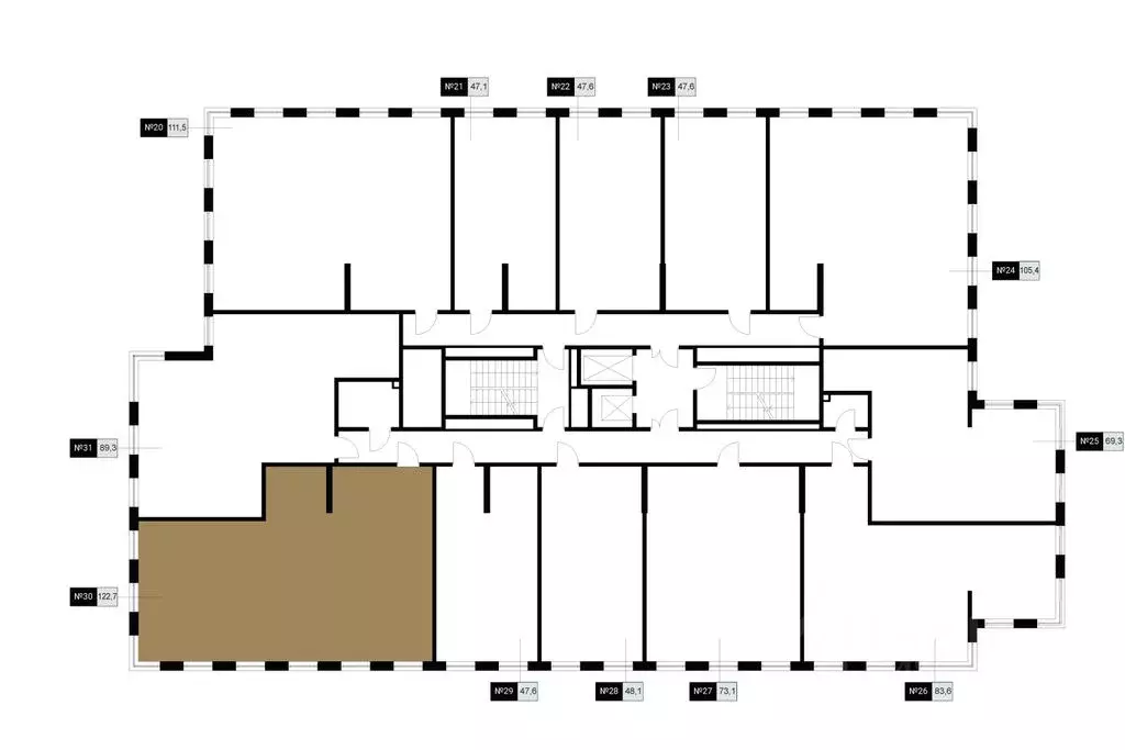 Офис в Москва Кастанаевская ул., 16С1 (123 м) - Фото 1