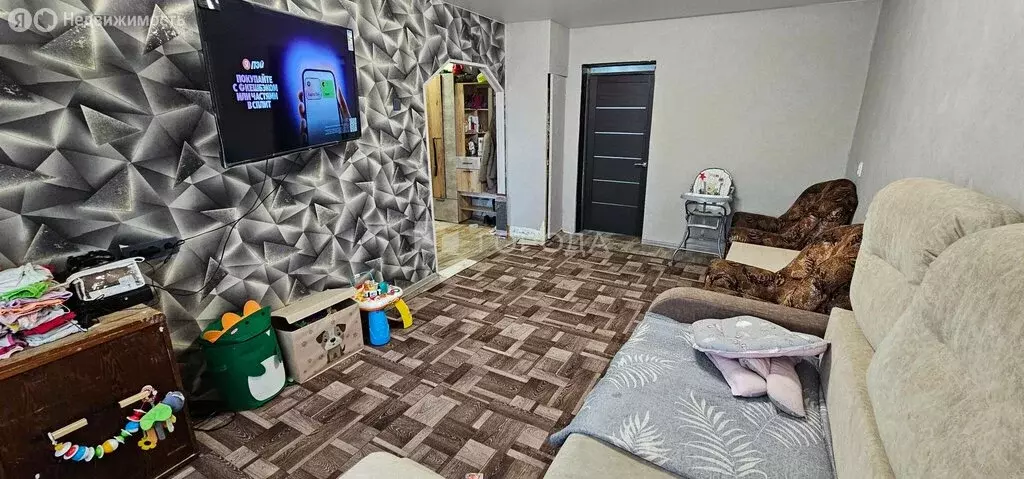 2-комнатная квартира: Горный, Молодёжная улица, 1 (46 м) - Фото 2