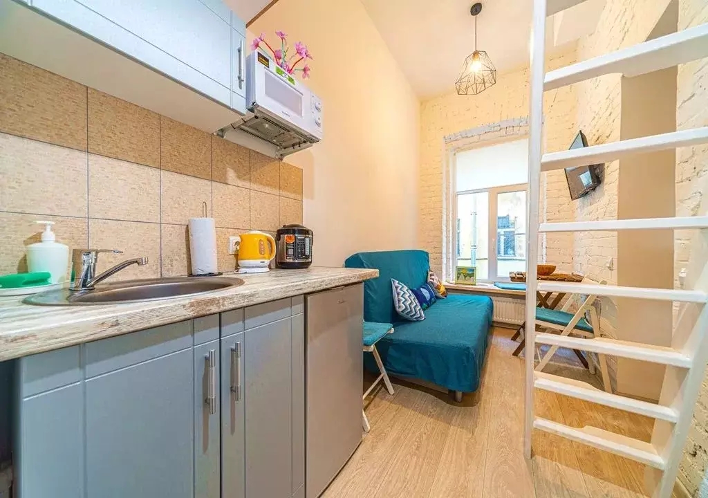 Студия Санкт-Петербург Поварской пер., 11 (14.0 м) - Фото 0