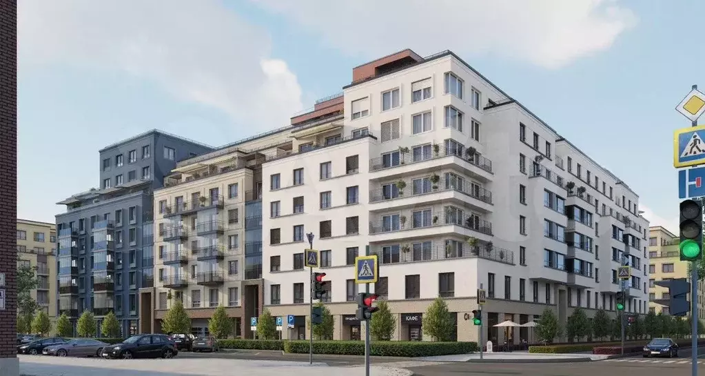 3-к. квартира, 94 м, 6/7 эт. - Фото 0