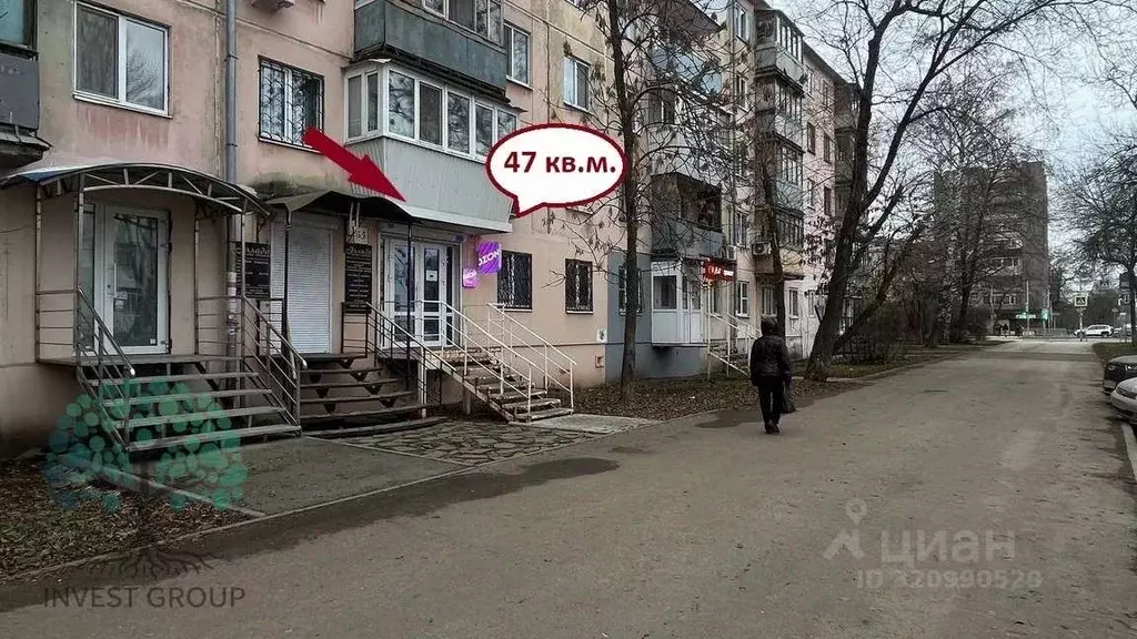 Торговая площадь в Самарская область, Самара ул. Мориса Тореза, 55 (47 ... - Фото 1