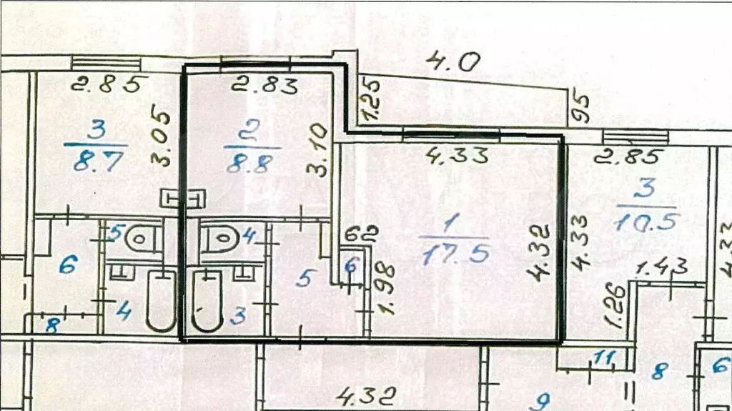 1-к. квартира, 34,1 м, 9/9 эт. - Фото 0