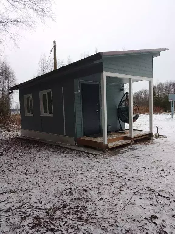 Дом в Карелия, Пряжинский район, Эссойльское с/пос, д. Сямозеро ул. ... - Фото 1