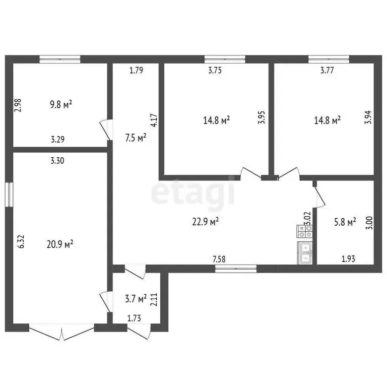 Дом в Новый Уренгой, дачное некоммерческое товарищество Северянин, ... - Фото 1