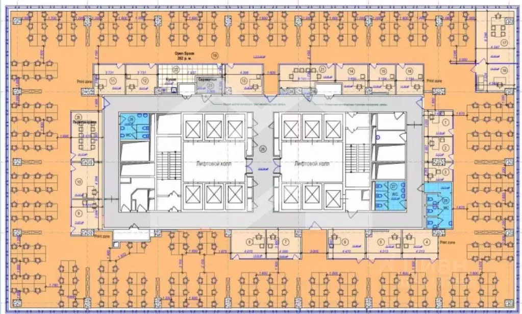 Помещение свободного назначения в Москва Профсоюзная ул., 65к1 (1745 ... - Фото 2