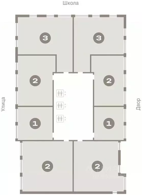 2-к кв. Тюменская область, Тюмень  (71.34 м) - Фото 1