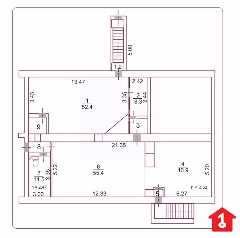 Помещение свободного назначения в Омская область, Омск бул. Победы, 10 ... - Фото 2