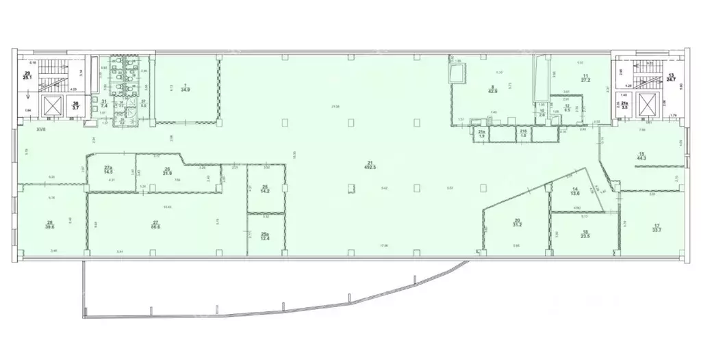 Офис в Москва Старопетровский проезд, 11К1 (968 м) - Фото 1