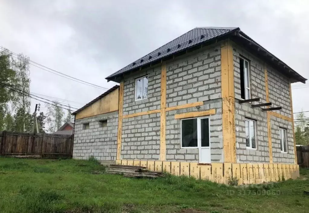 Дом в Иркутская область, Иркутский муниципальный округ, с. Мамоны, ... - Фото 0