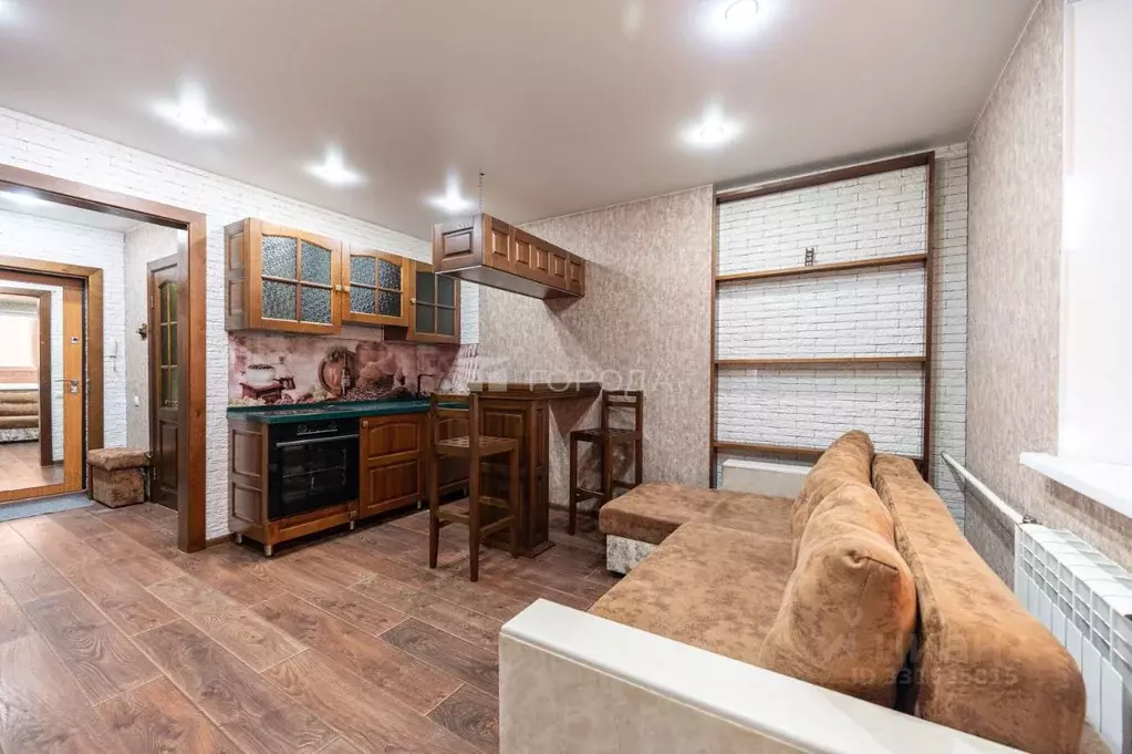 Студия Алтайский край, Барнаул ВРЗ мкр, ул. Воровского, 161 (26.0 м) - Фото 1