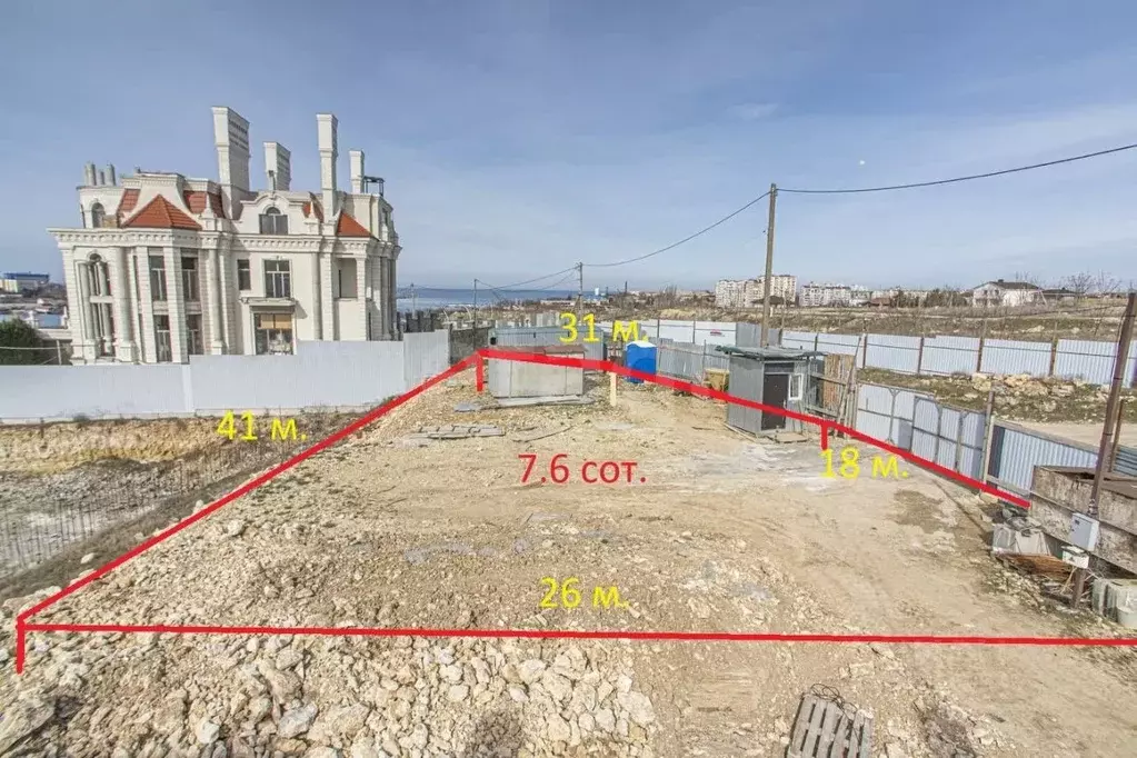 Участок в Севастополь Жилищно-строительное товарищество индивидуальных ... - Фото 1