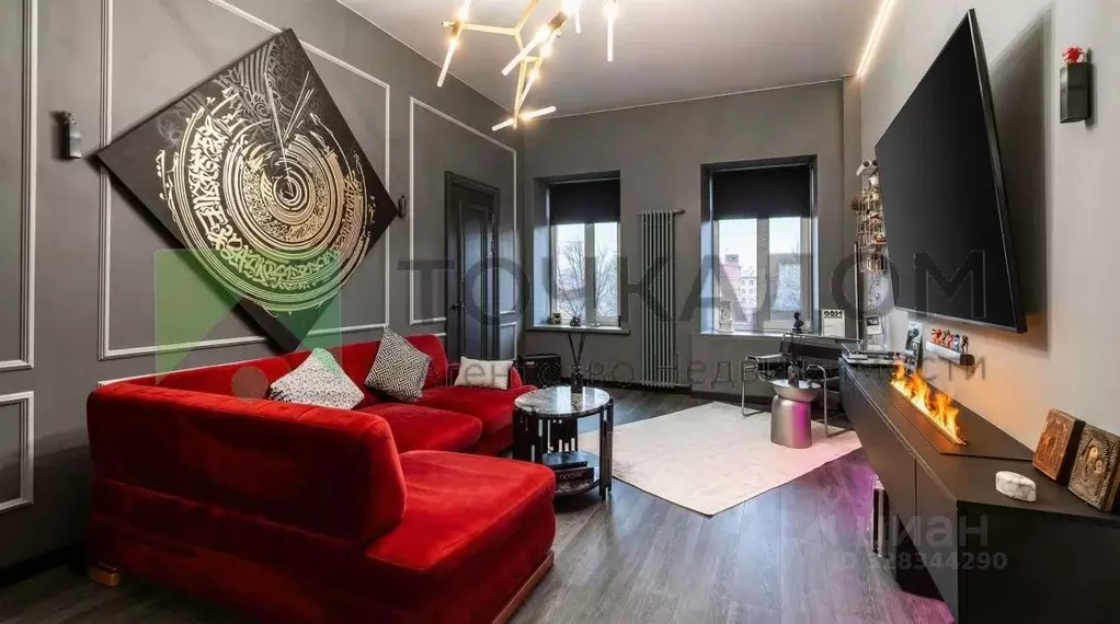 2-к кв. Санкт-Петербург просп. Большой Васильевского острова, 82 (54.7 ... - Фото 2