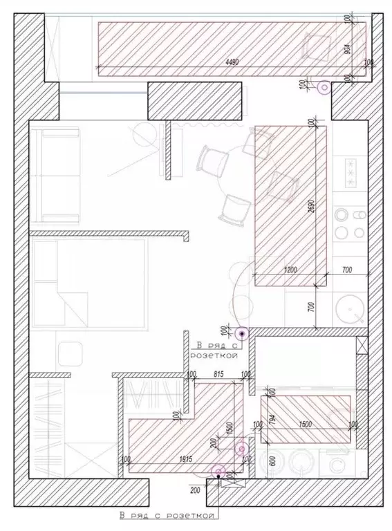 1-к кв. Татарстан, Казань ул. Фикрята Табеева, 3 (32.9 м) - Фото 2