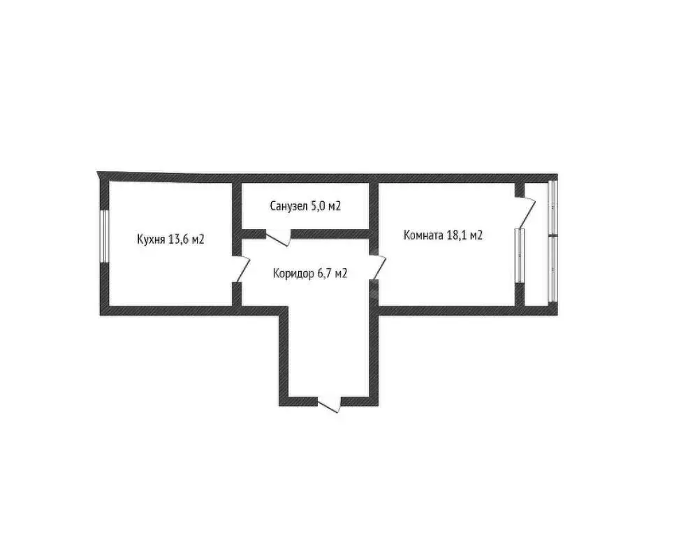 2-комнатная квартира: Краснодар, Конгрессная улица, 13 (53.9 м) - Фото 2