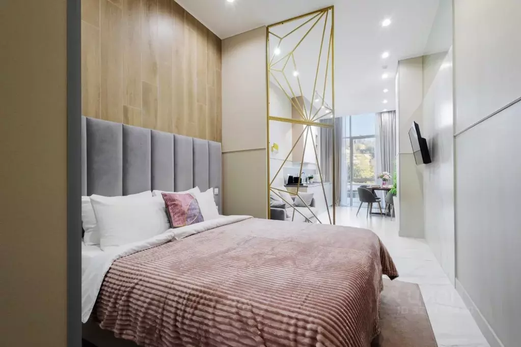 Студия Краснодарский край, Сочи Центральный мкр, ул. Навагинская, 11 ... - Фото 1