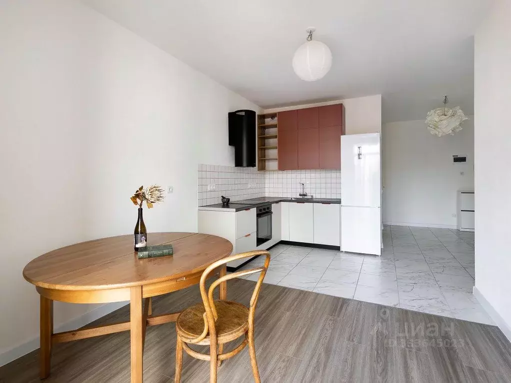 Квартира, 1 комната, 46.5 м - Фото 1