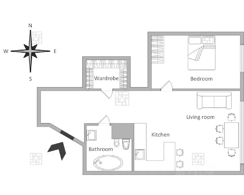 2-к кв. Москва ул. Серпуховский Вал, 21к2 (73.0 м) - Фото 2