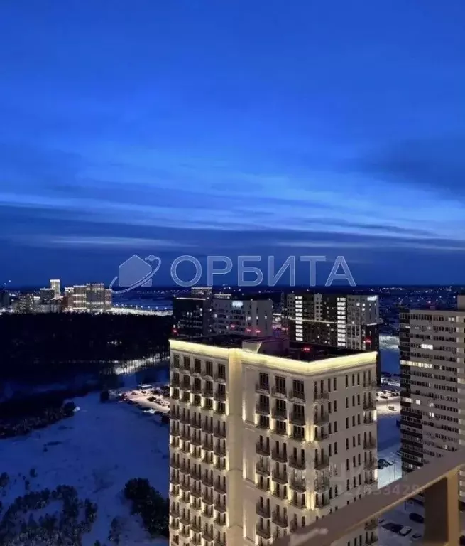 Студия Тюменская область, Тюмень ул. Вадима Бованенко, 7 (24.1 м) - Фото 1