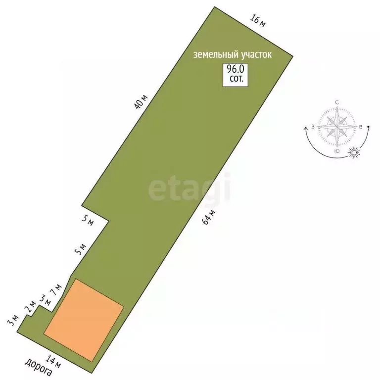 Таунхаус в Татарстан, Бугульма ул. Александра Герцена, 204 (75 м) - Фото 2