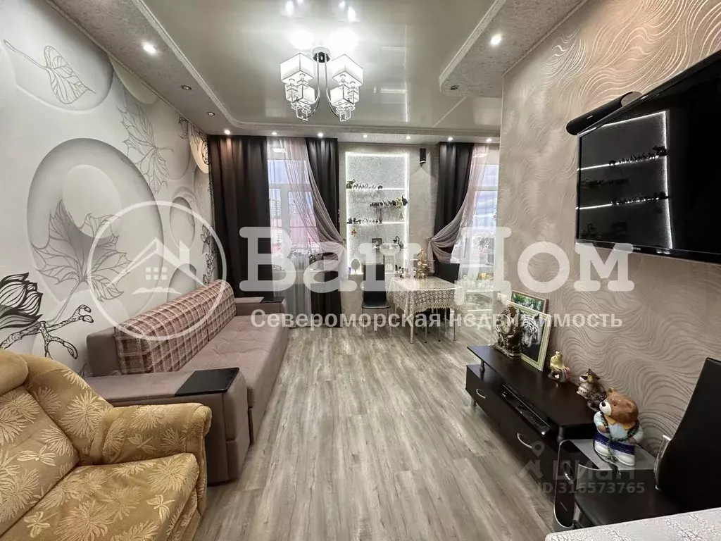 2-к кв. Мурманская область, Североморск ул. Душенова, 10 (51.6 м) - Фото 1
