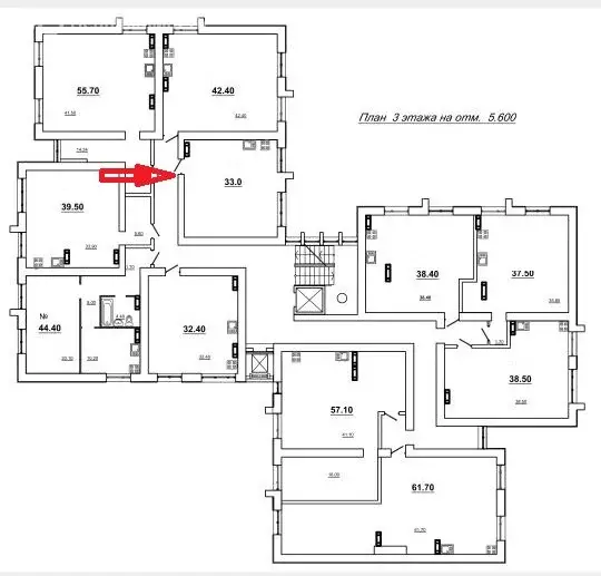 1-комнатная квартира: Евпатория, проспект Победы, 34 (33 м) - Фото 1