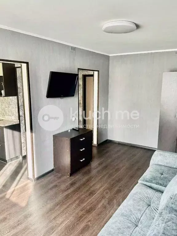 1-к кв. Татарстан, Казань ул. Александра Курынова, 6к2 (30.7 м) - Фото 1