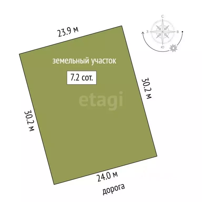 Участок в Ростовская область, Аксайский район, Щепкинское с/пос, пос. ... - Фото 2