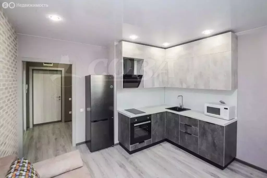 Квартира-студия: Тюмень, Тальниковая улица, 3 (21.3 м) - Фото 1