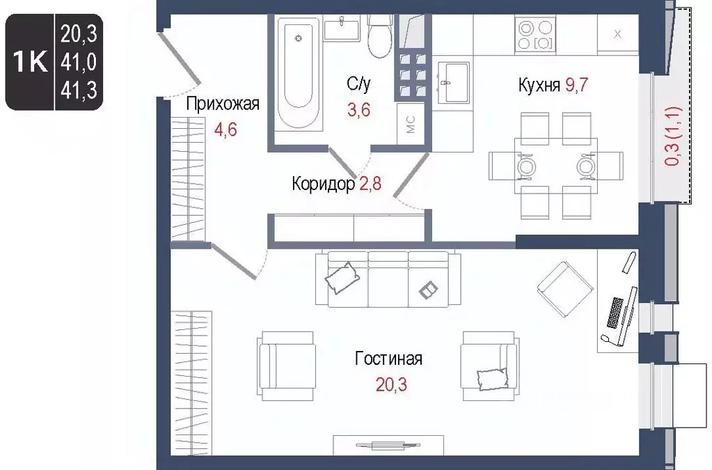 1-к кв. Московская область, Королев Первомайский мкр, Старые Горки дп, ... - Фото 1