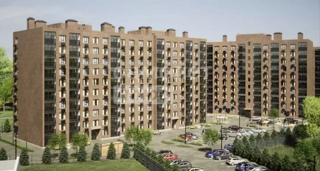 1-к кв. Курская область, Курск Усадебная ул., 2А (48.99 м) - Фото 1