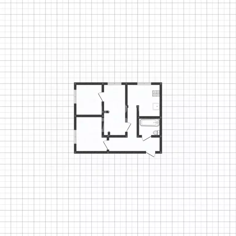 3-к кв. Липецкая область, Липецк Агрономическая ул., 7 (42.0 м) - Фото 2