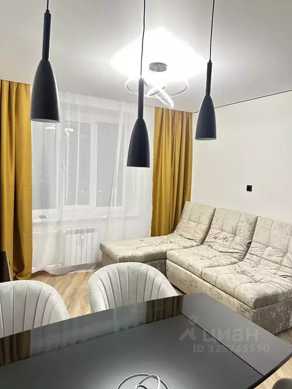 1-к кв. Тамбовская область, Тамбов Радужный мкр, ул. Сабуровская, 1Бк1 ... - Фото 1