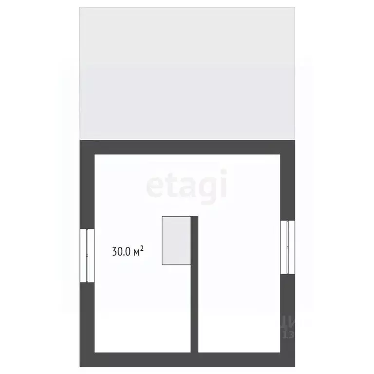 Дом в Брянская область, Фокино Строитель-2 садовые участки,  (60 м) - Фото 1