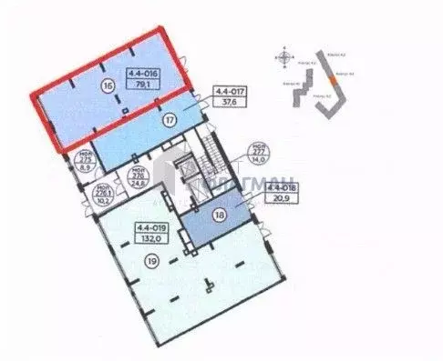 Помещение свободного назначения в Москва ул. Лобановский Лес, 13 (80 ... - Фото 2