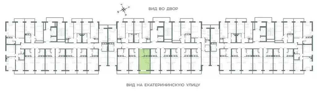 Квартира-студия: Мурино, Екатерининская улица, 11 (22.7 м) - Фото 1