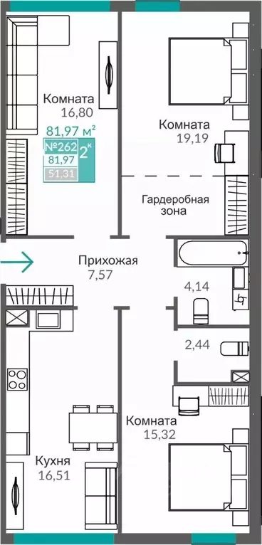 3-к кв. Крым, Симферополь Крымская роза мкр, Абрикос жилой комплекс ... - Фото 0