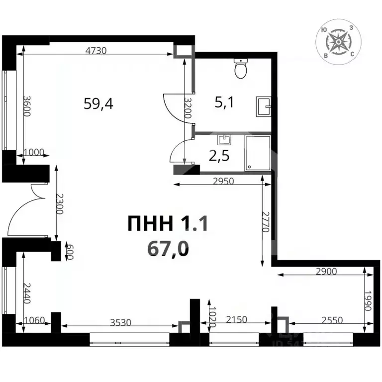 Помещение свободного назначения в Московская область, Химки ул. 1-я ... - Фото 2