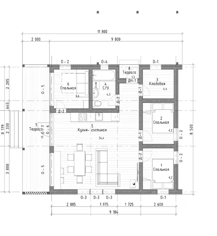 Дом в Московская область, Ступино городской округ, Гринвуд ТСН ул. ... - Фото 1