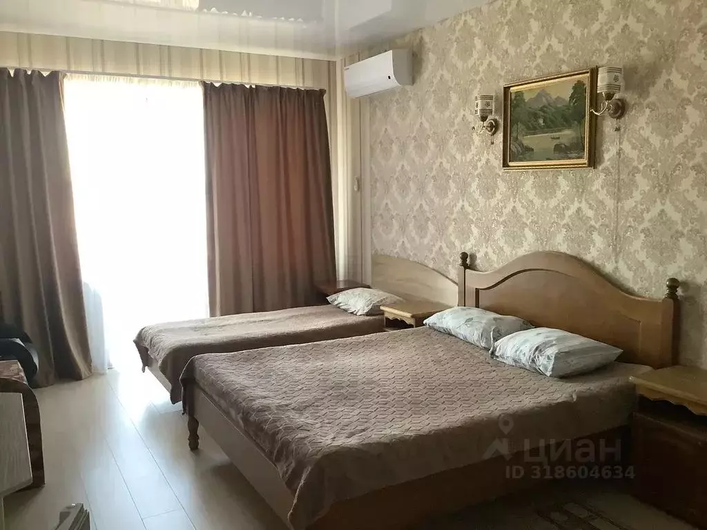 Комната Крым, Евпатория городской округ, Мирный пгт ул. Сырникова, 42 - Фото 0