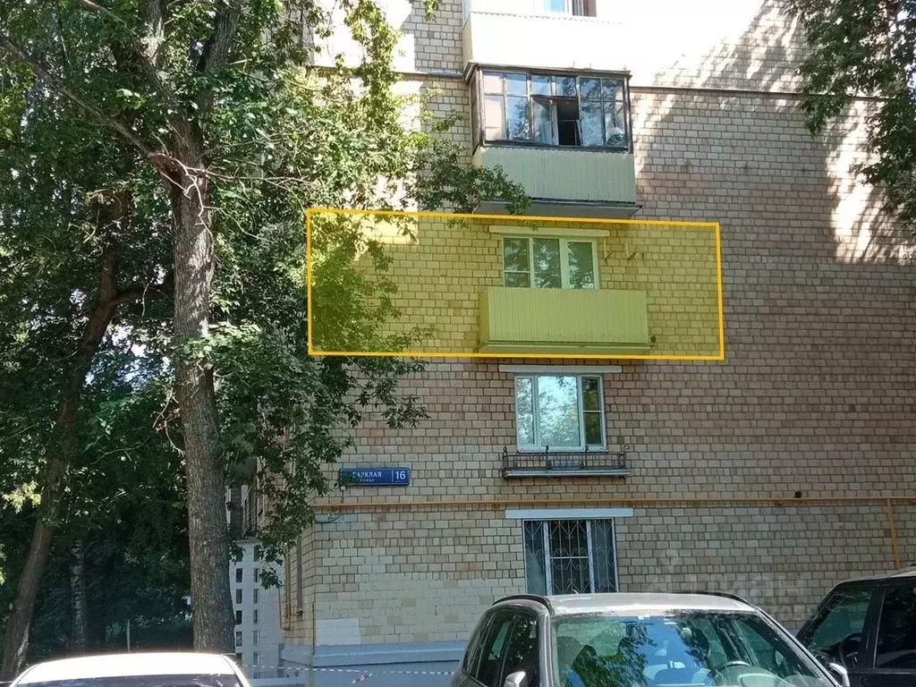 Свободной планировки кв. Москва Барклая ул., 16К3 (33.3 м) - Фото 2