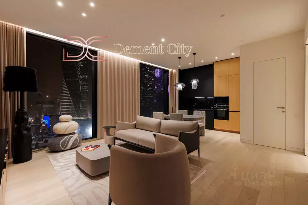 2-к кв. Москва Краснопресненская наб., 14Ак1 (69.8 м) - Фото 1