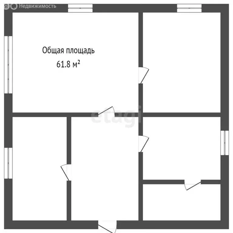 Дом в Прокопьевск, Воронежская улица (61.8 м) - Фото 0