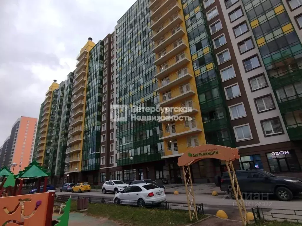 Студия Ленинградская область, Мурино Всеволожский район, бул. ... - Фото 1