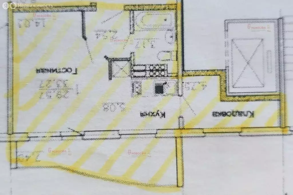 1-комнатная квартира: Арамиль, улица 1 Мая, 69А (30 м) - Фото 1