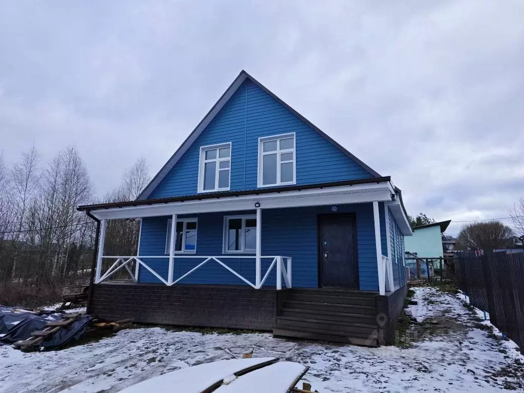 Дом в Вологодская область, д. Марфино ул. Береговая, 15 (120 м) - Фото 1