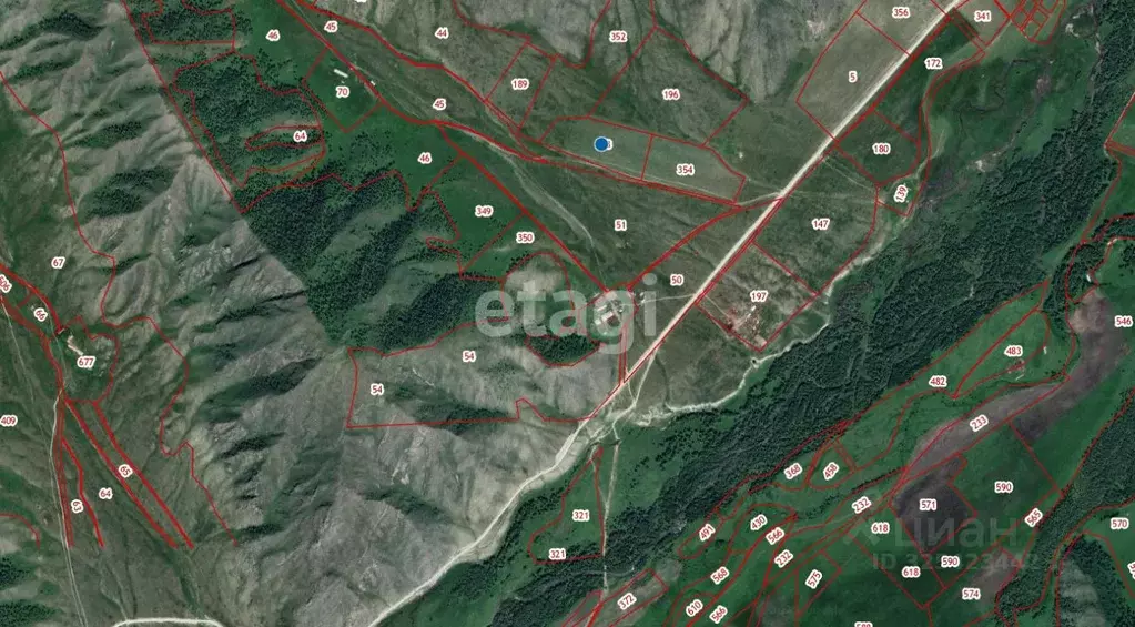 Участок в Алтай, Онгудайский район, с. Бичикту-Боом  (500.0 сот.) - Фото 2