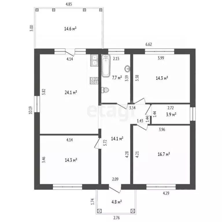 Дом в Белгородская область, Белгородский район, Беломестненское с/пос, ... - Фото 2