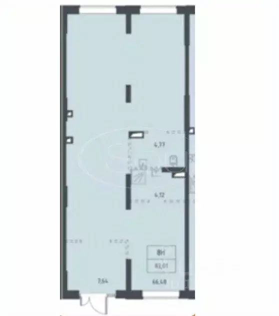 Торговая площадь в Московская область, Домодедово городской округ, с. ... - Фото 2