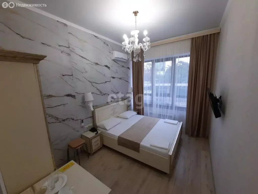 Квартира-студия: Сочи, микрорайон Гагарина, улица Чайковского, 7/2 (16 ... - Фото 1