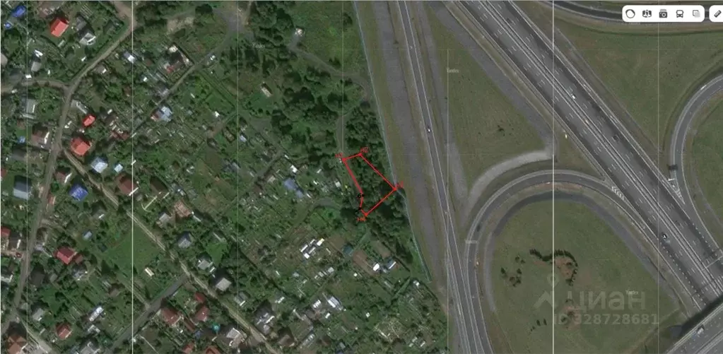 Участок в Ленинградская область, Ломоносовский район, Пениковское ... - Фото 2